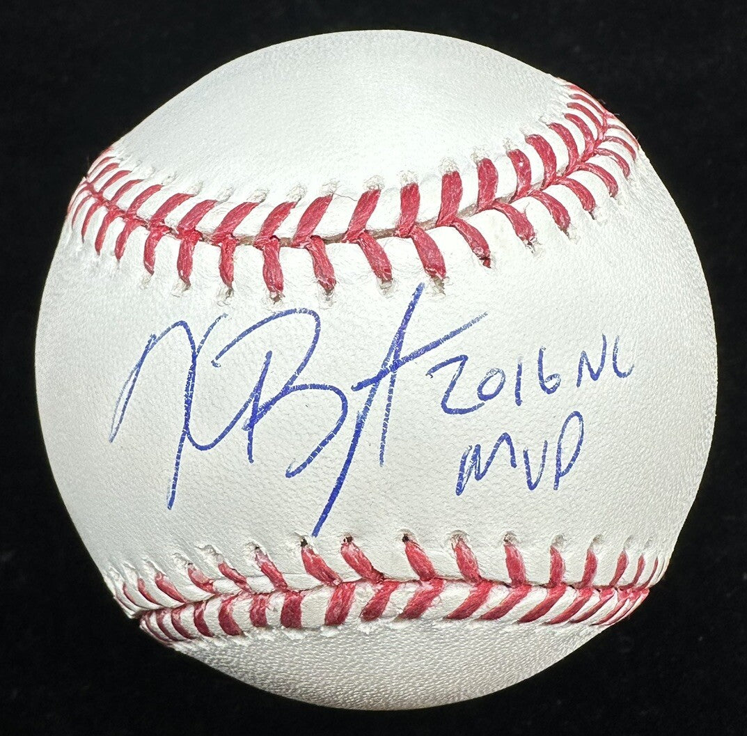 Kris Bryant 2016 NL MVP Signed Baseball Fanatics MLB Holo