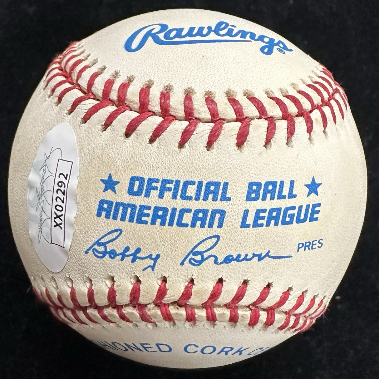 Joe DiMaggio Signed OAL Budig Baseball JSA LOA