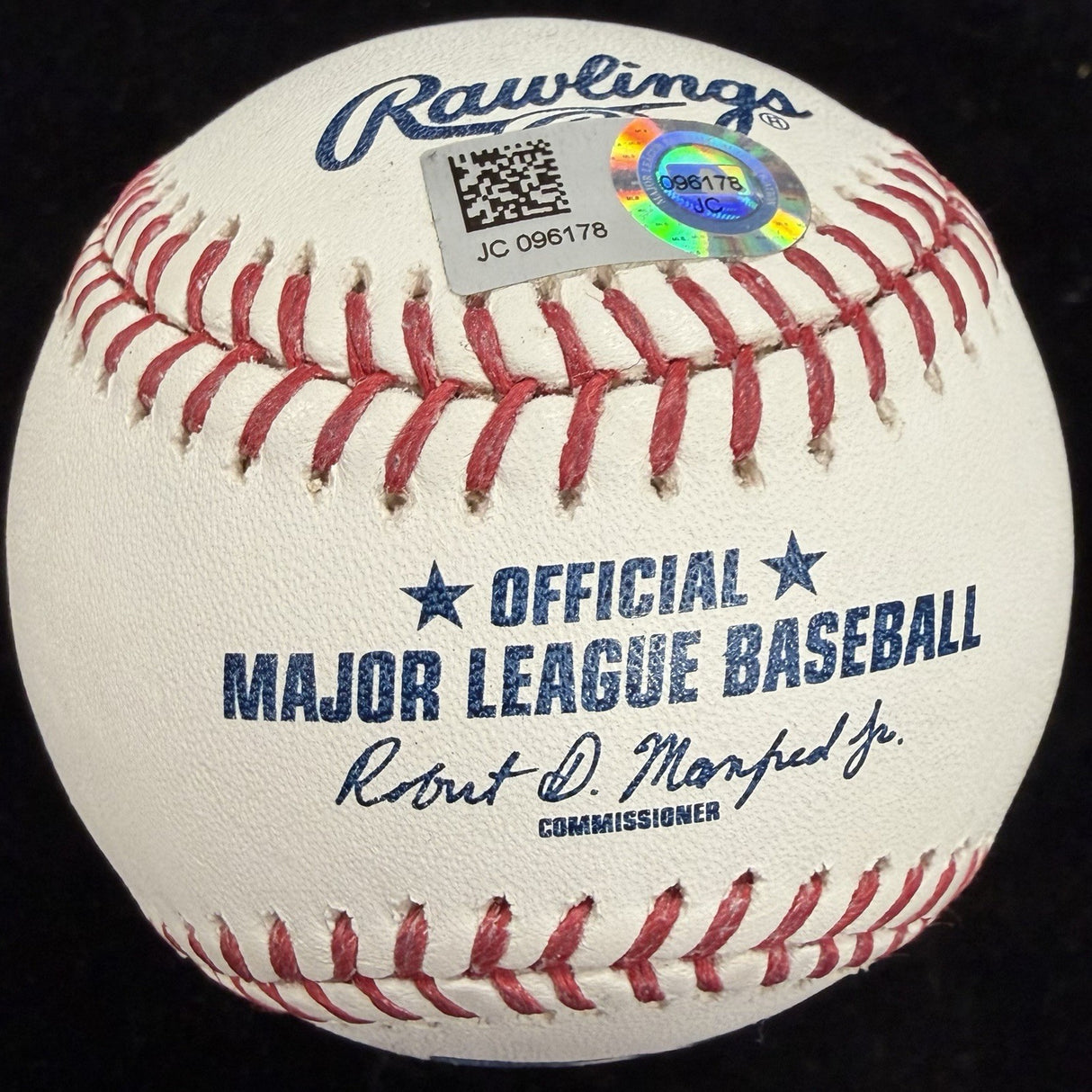 Madison Bumgarner Mad Bum Nickname Signed Baseball MLB Holo