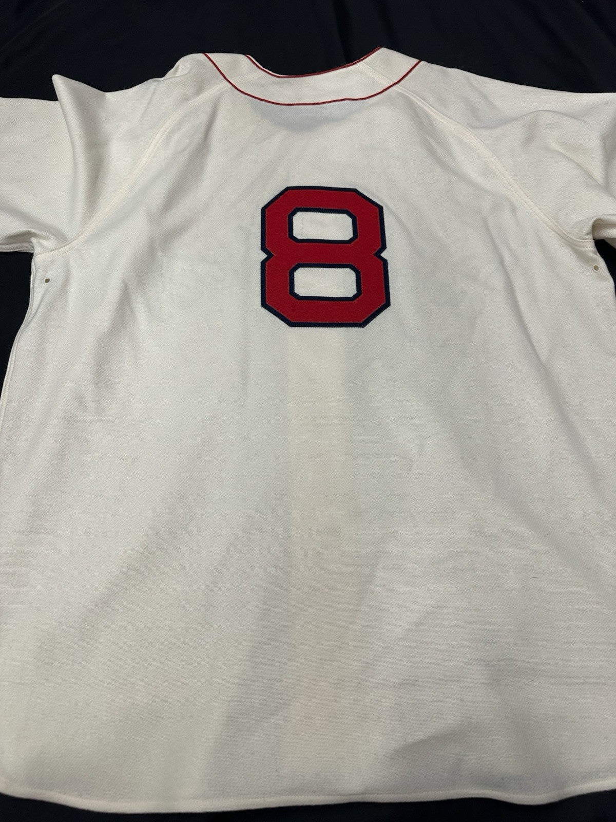 Carl Yastrzemski HOF 89 TC 67 Signed Authentic Mitchell Ness Red Sox Jersey PSA