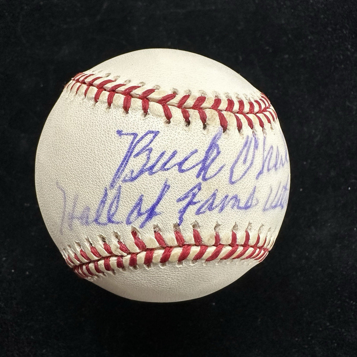 Buck O’Neil Hall Of Fame Veterans Committee Signed Baseball HOF JSA