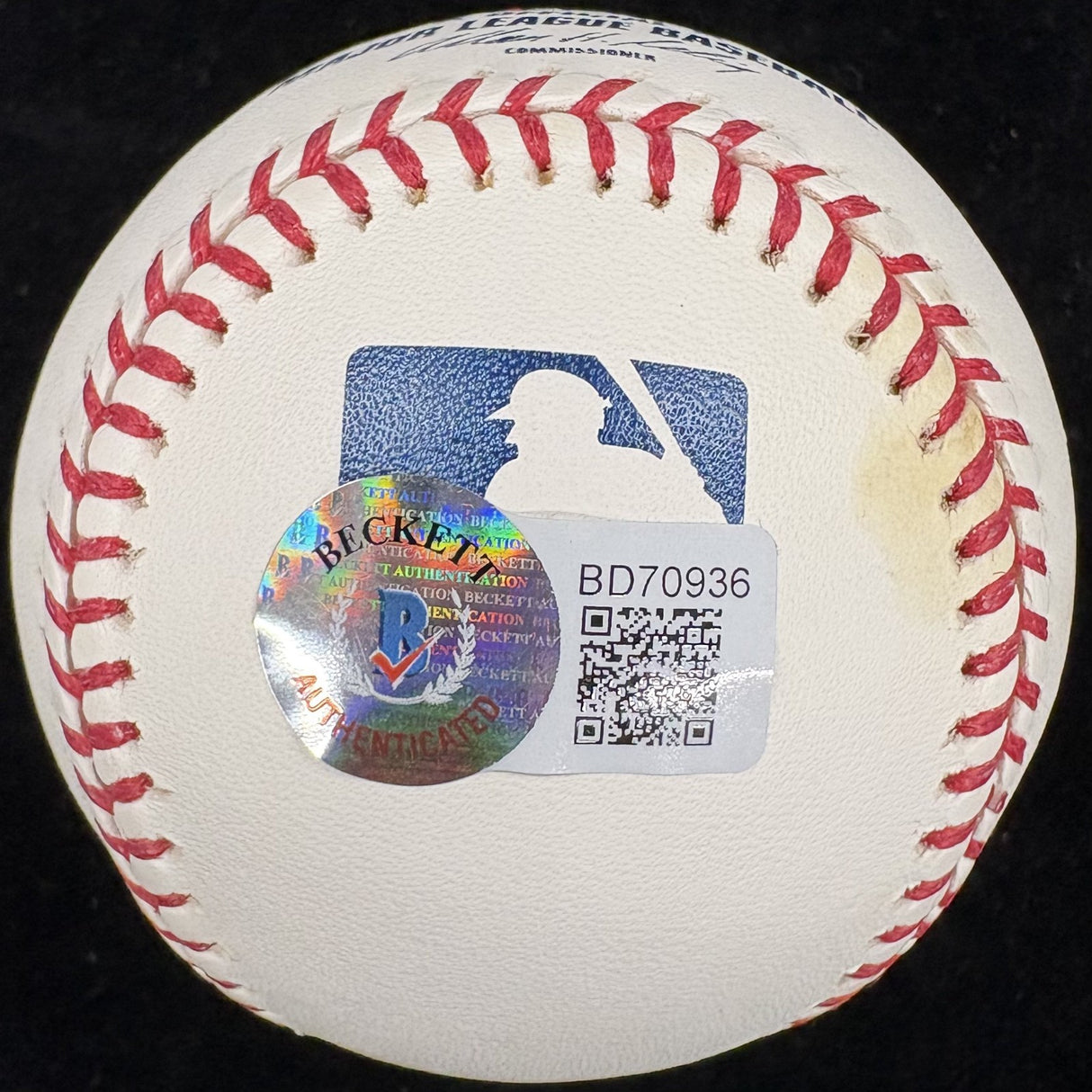 Ralph Nader “Lou Gehrig Fan” Signed Baseball Beckett BAS