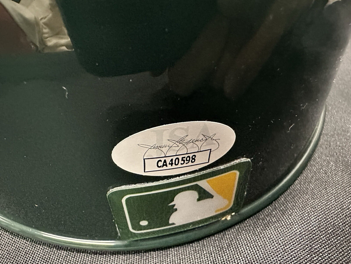 Reggie Jackson HOF 93 5x WS Champ Signed Authentic A’s Batting Helmet JSA
