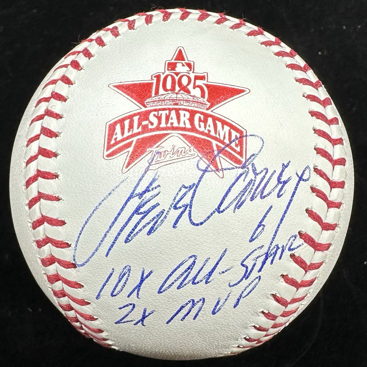 Steve Garvey 10x All Star 2x MVP Signed 1985 ASG Logo Baseball JSA