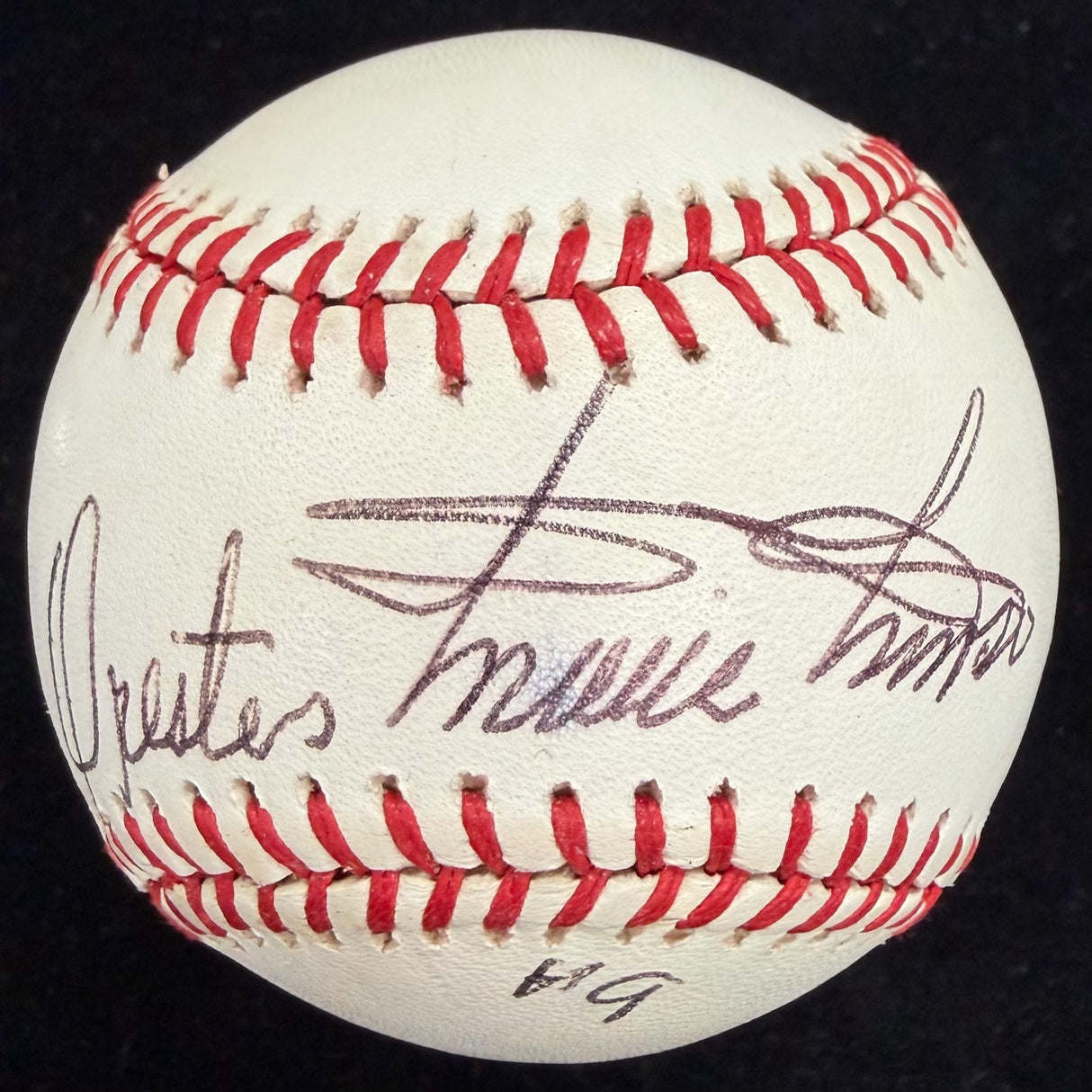 Minnie Minoso Full Name #9 Signed Baseball JSA