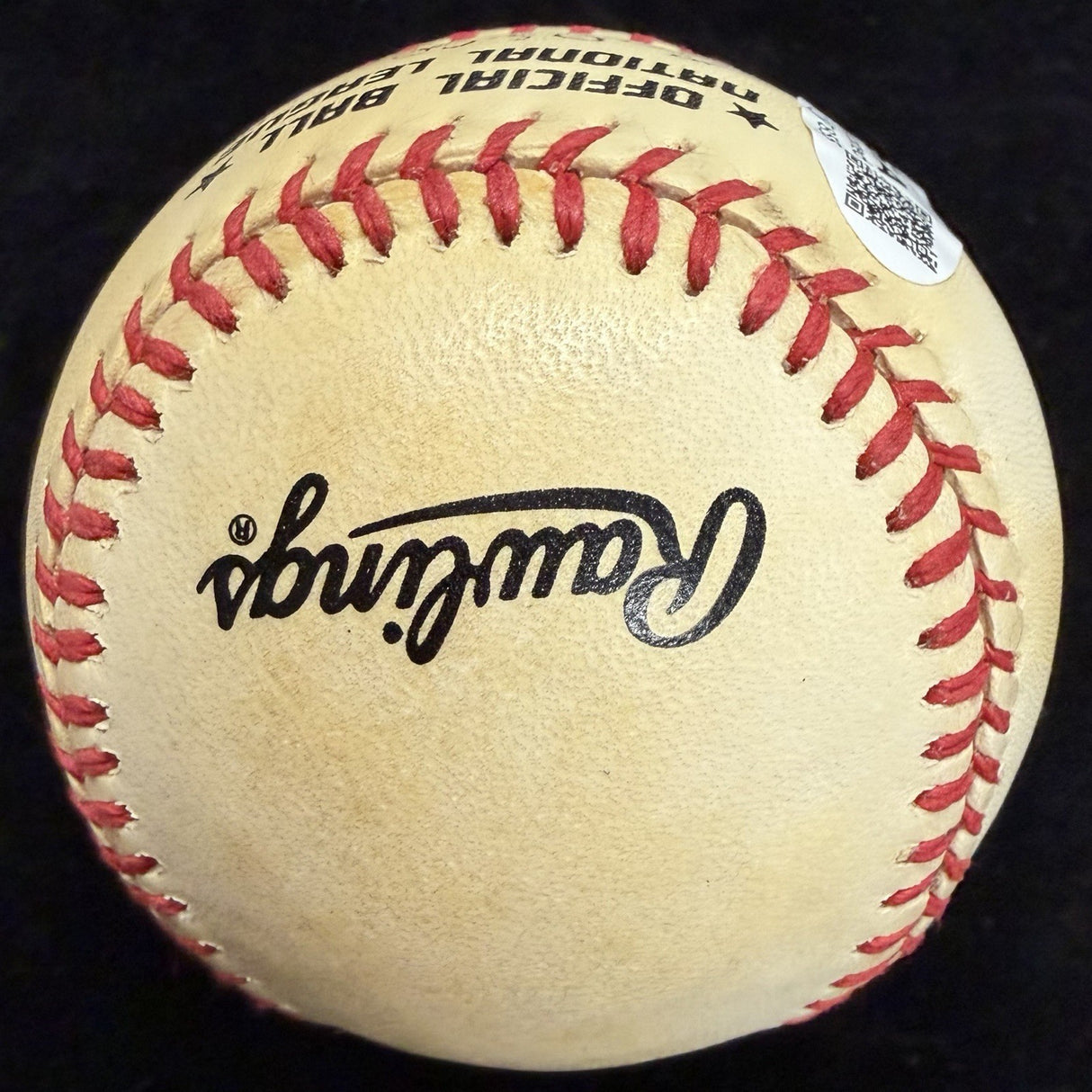 Hoyt Wilhelm Merry Christmas Signed Baseball JSA