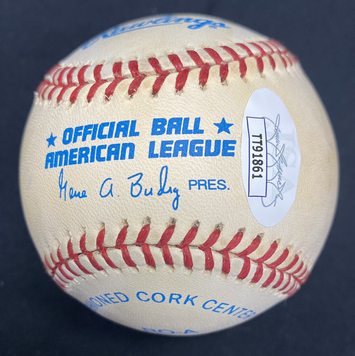 Dave Winfield #32 Signed Baseball JSA