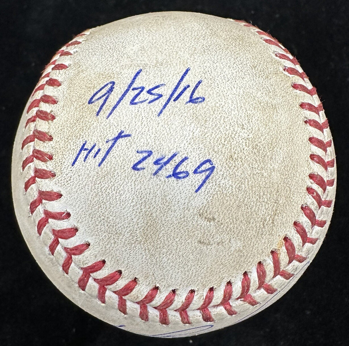 David Ortiz Signed Game Used Career Hit #2469 Baseball MLB Holo