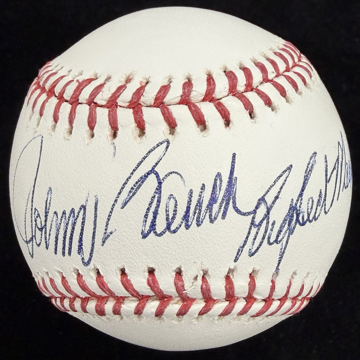 Johnny Bench Big Red Machine Signed Baseball PSA/DNA