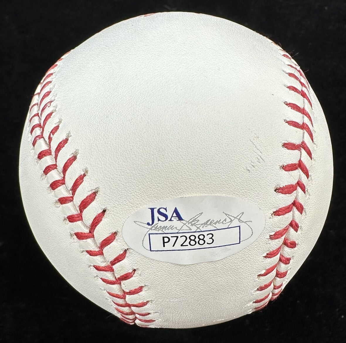 Ray Knight 1986 WS MVP Signed 86 World Series Logo Baseball JSA