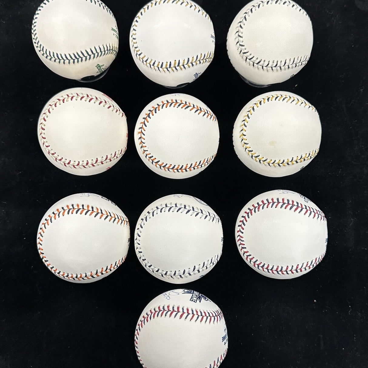 Ichiro Suzuki 2001-2010 Signed All Star Game Baseball Set Ichiro Hologram