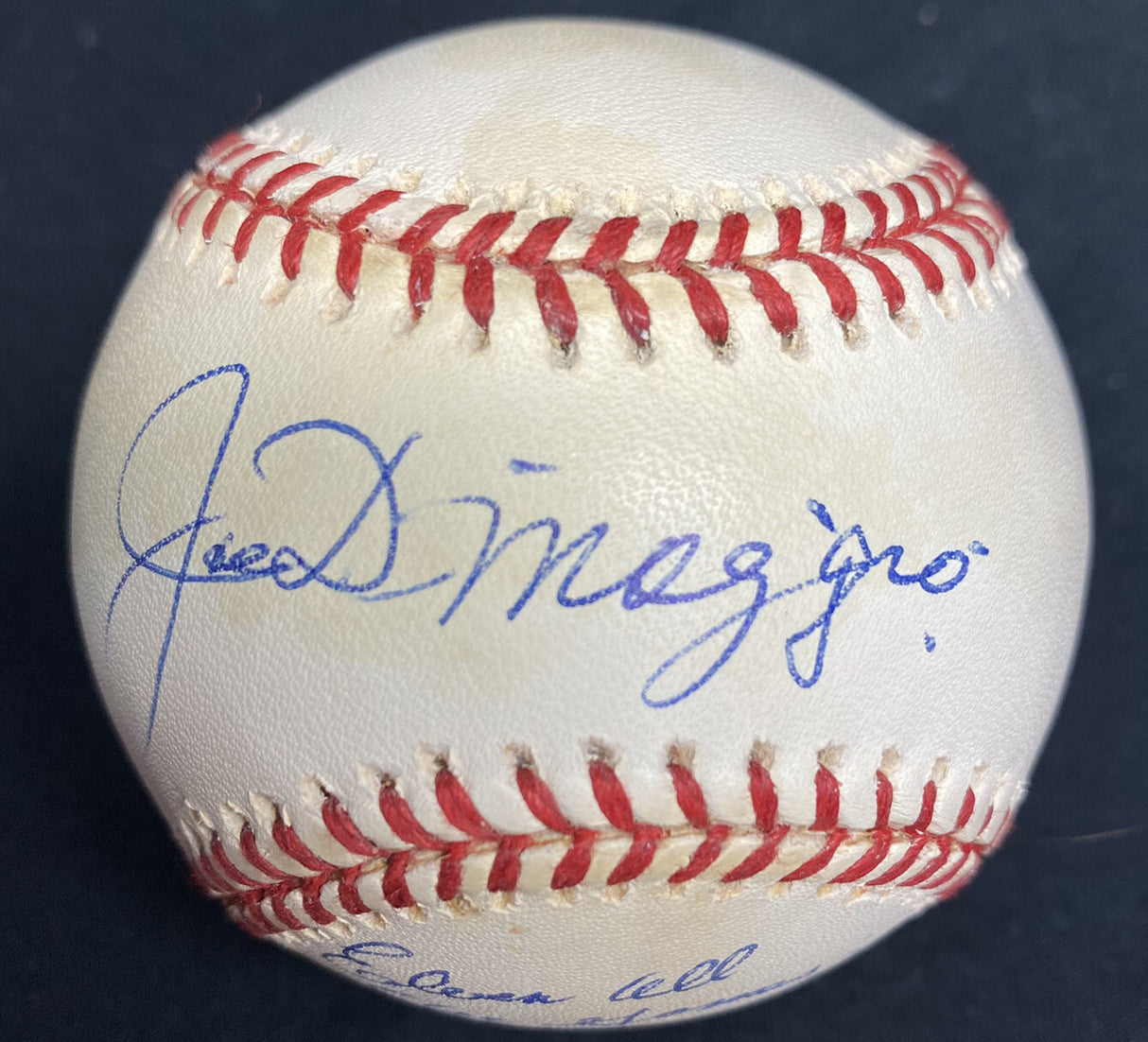 Joe DiMaggio Eleven All Star Games Signed Baseball JSA LOA Yankees HOF