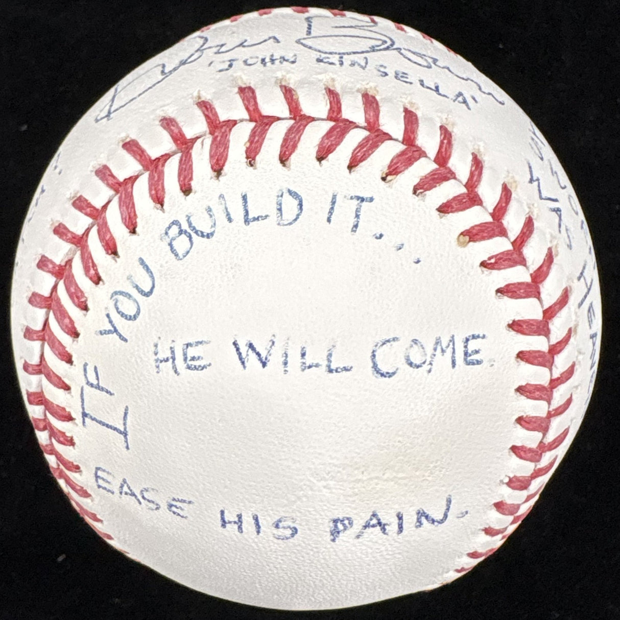 Dwier Brown John Kinsella Field of Dreams Signed Baseball JSA