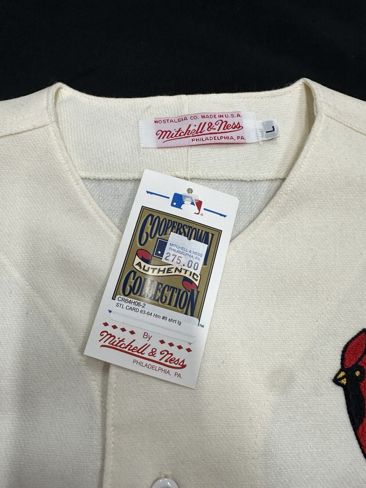 Stan Musial HOF 69 Signed Authentic Cardinals Mitchell Ness Jersey PSA/DNA LOA