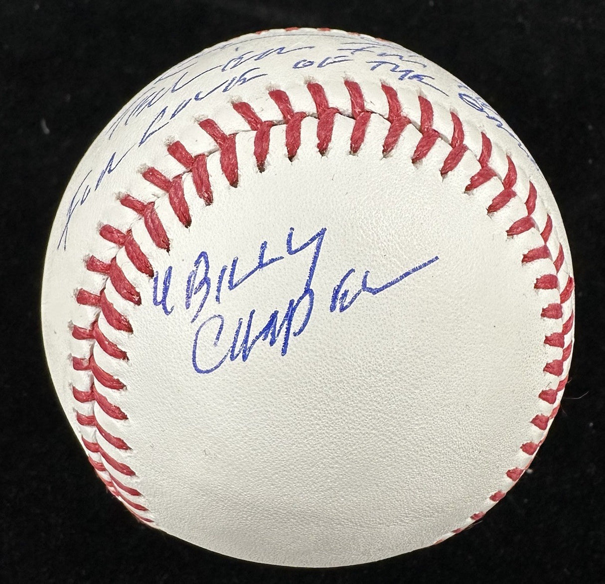 Kevin Costner For Love Of The Game Quote Billy Chapel Signed Baseball SWAU Holo