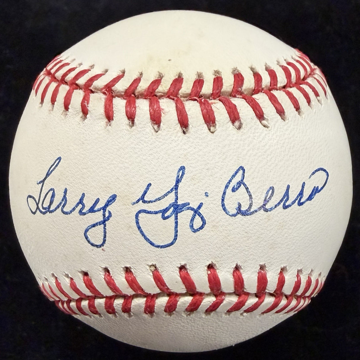 Larry Yogi Berra Nickname Signed Baseball JSA