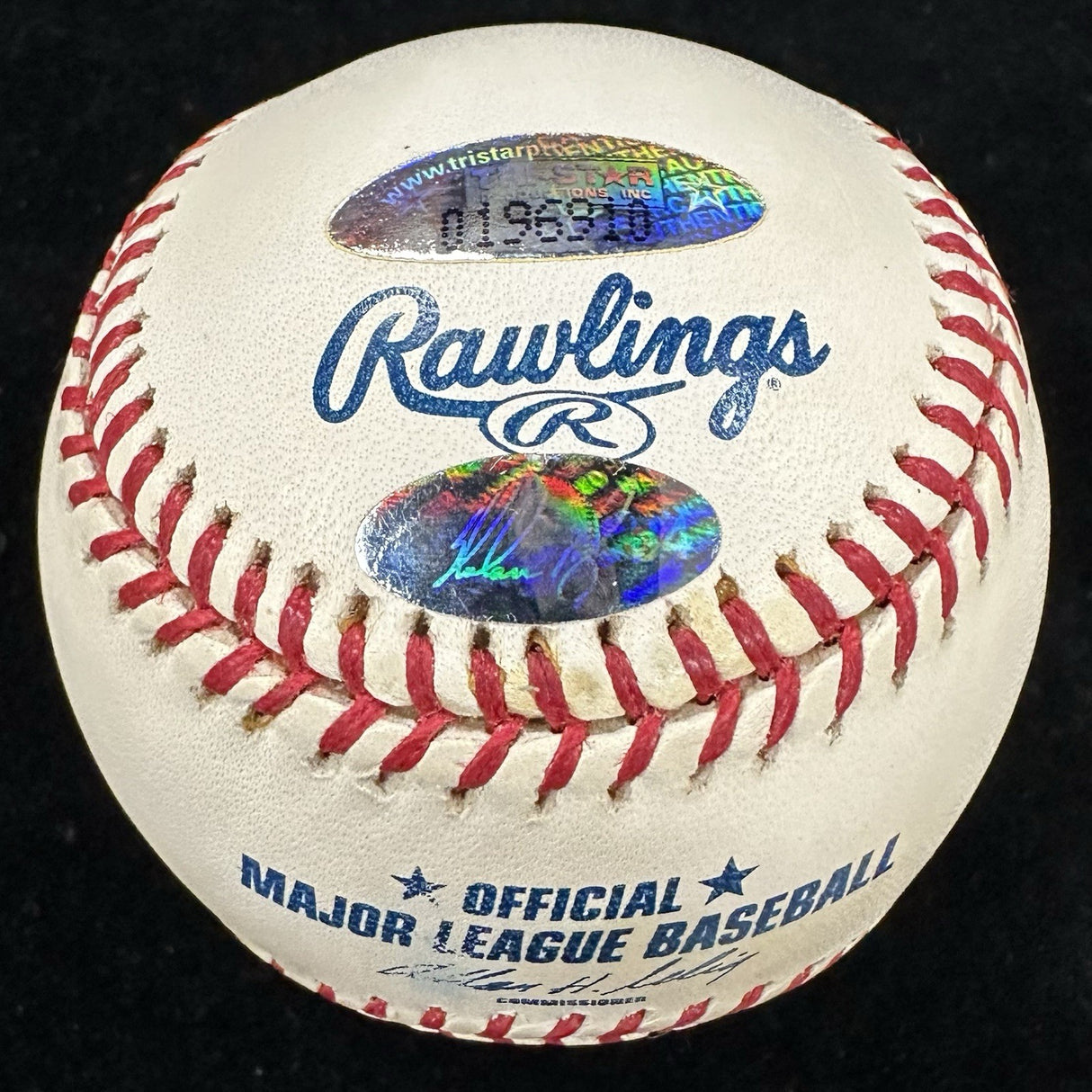 Nolan Ryan All Century Signed Baseball Tristar Ryan Foundation Hologram