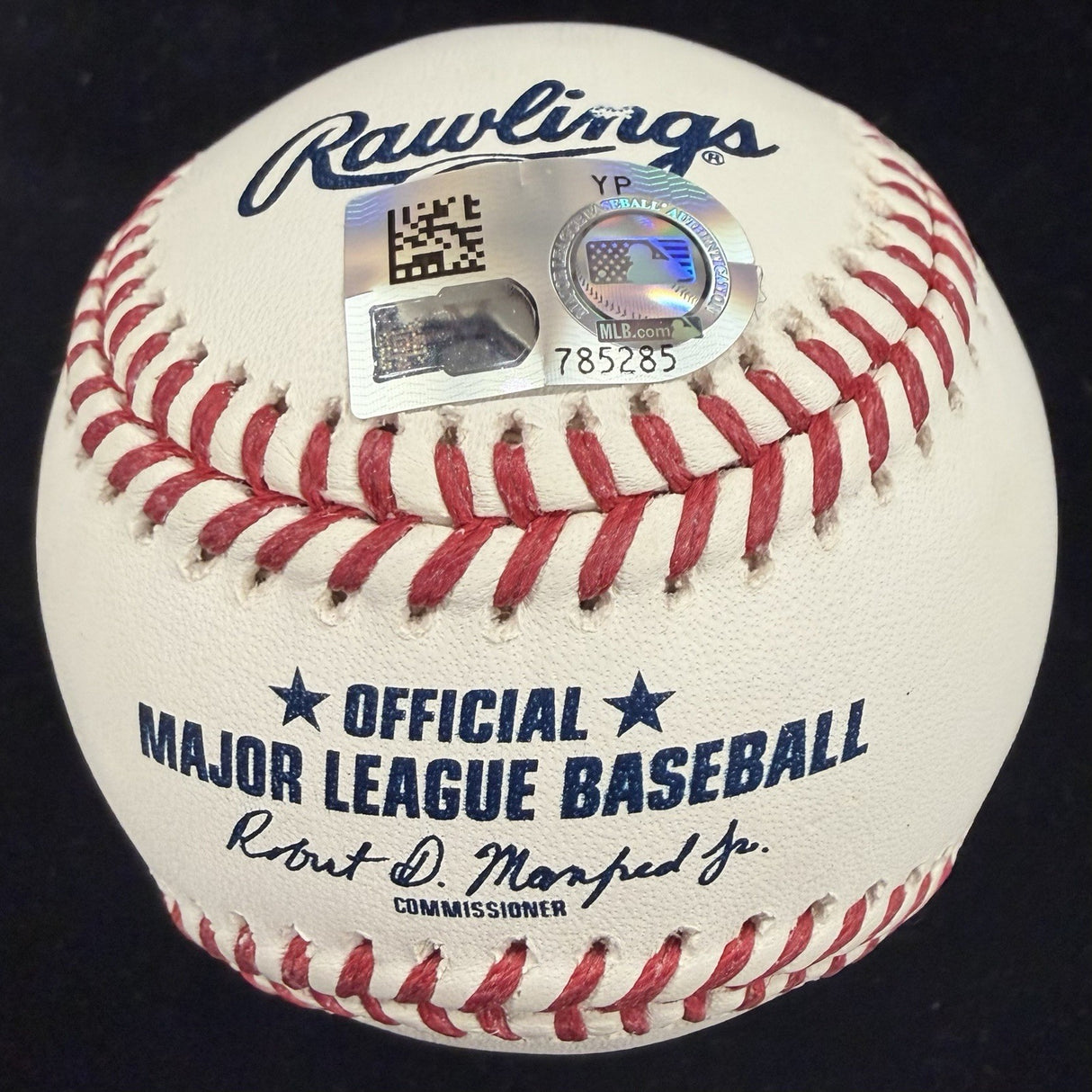 Derek Sanderson Jeter Full Name HOF 2020 Signed Baseball MLB Holo