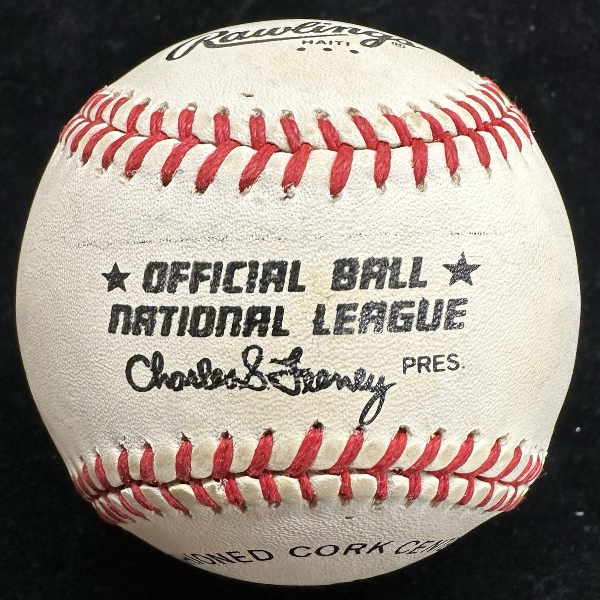 Steven Norman “Lefty” Carlton Full Name Signed Baseball PSA/DNA LOA