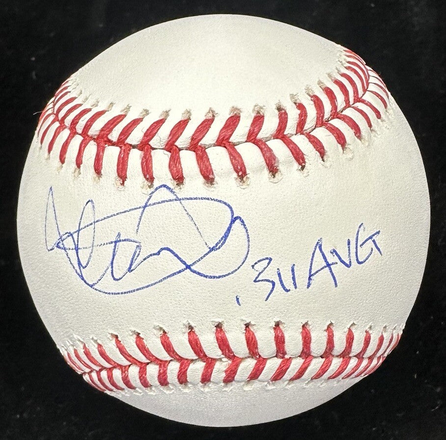 Ichiro Suzuki .311 AVG Signed Baseball Ichiro Hologram