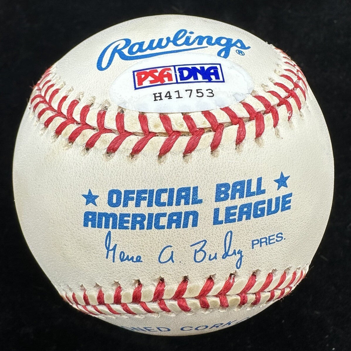 Joe DiMaggio 361 HRs Signed Baseball PSA/DNA LOA