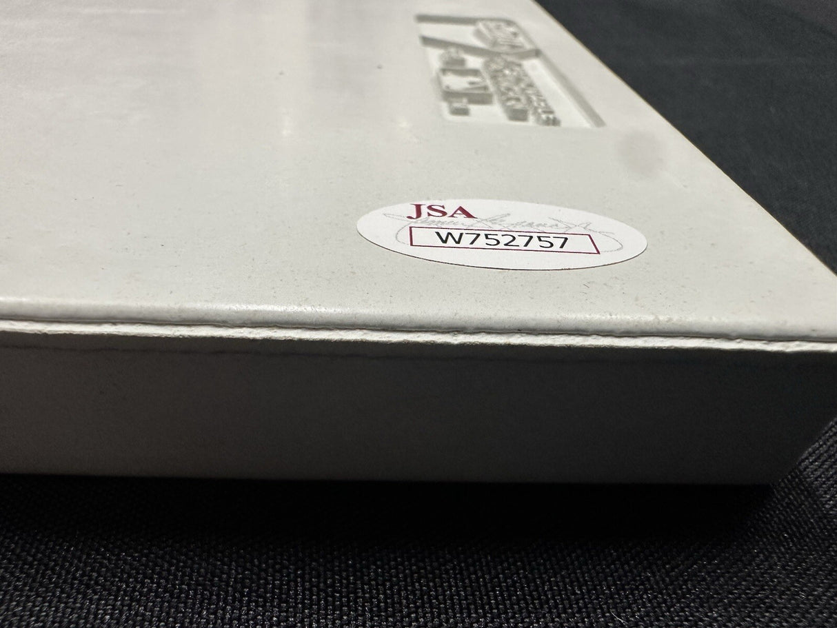 Steve Carlton Stats Signed Authentic Schutt Cardinals Pitching Rubber JSA