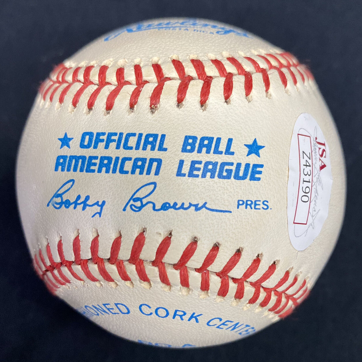 John Robert Johnny Mize Full Name HOF 1981 Signed Baseball JSA LOA