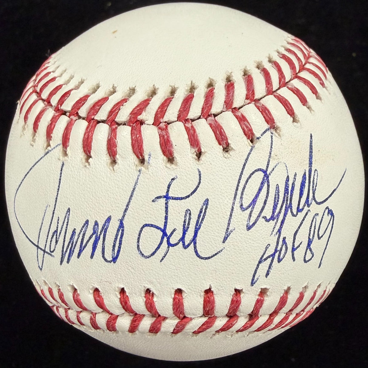 Johnny Lee Bench HOF 89 Signed Full Name Baseball Fanatics Hologram