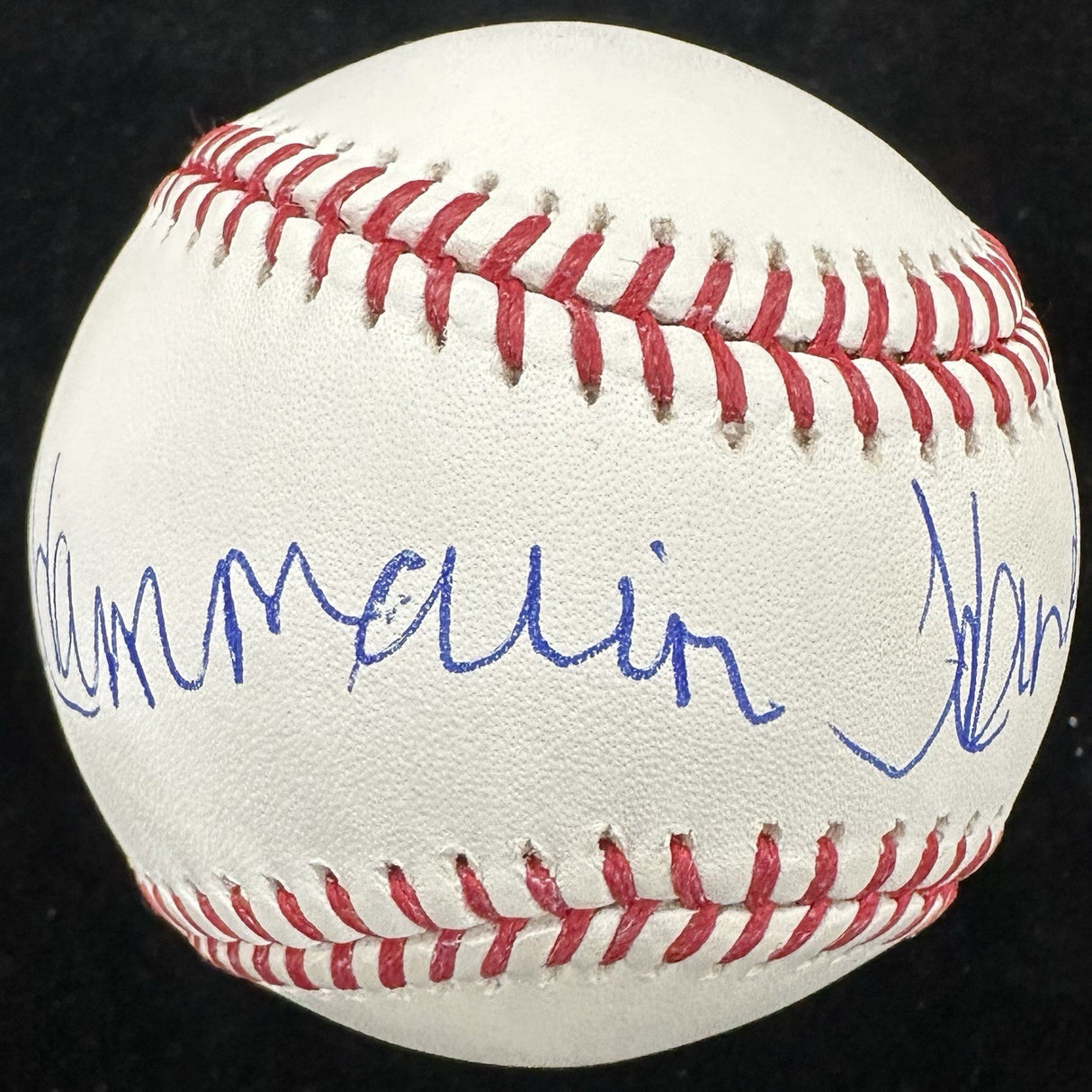 Hammerin’ Hank Aaron Signed Baseball JSA LOA