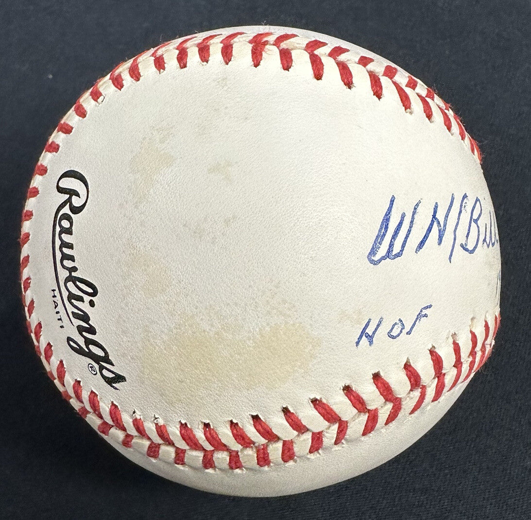 Bill Terry HOF 1930 .401 Signed Baseball Beckett BAS