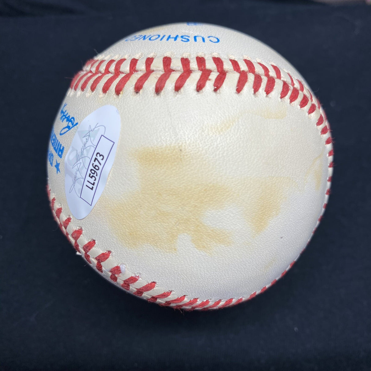 Catfish Hunter #27 Signed Baseball JSA