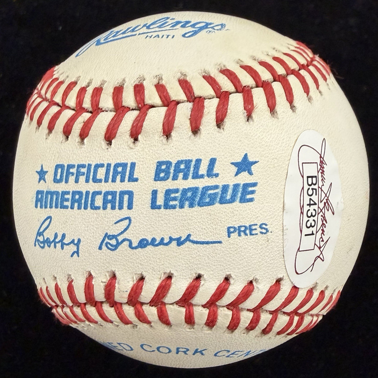 Ted Williams Signed Baseball JSA LOA