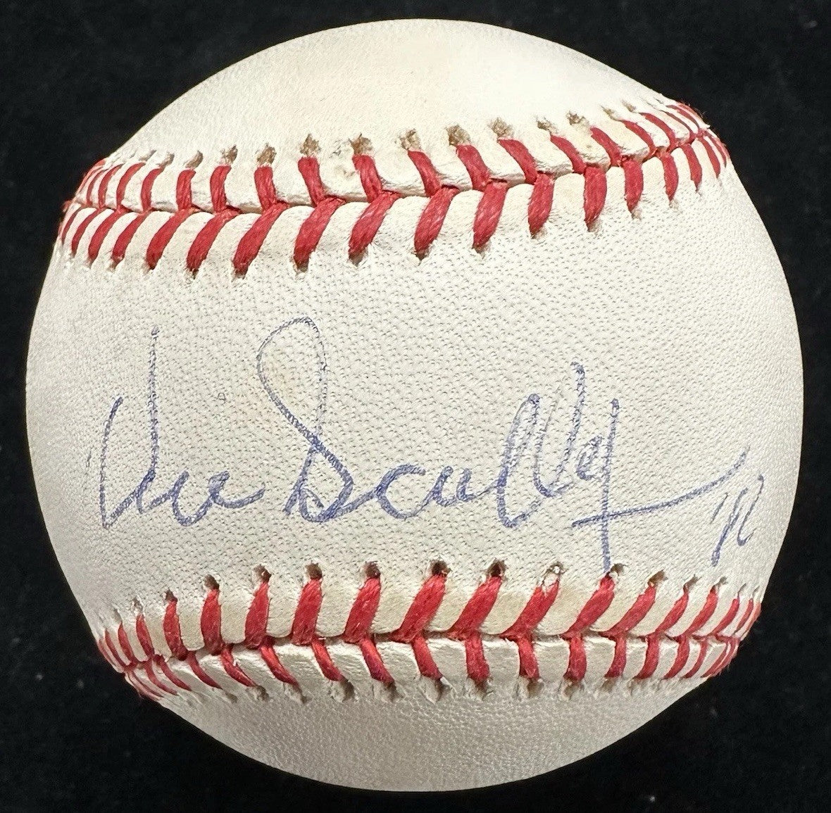Vin Scully (HOF) ‘82 Signed Baseball JSA LOA