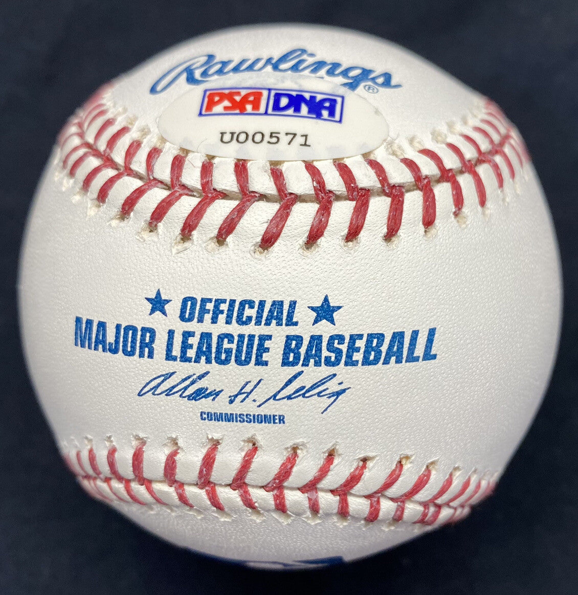 Carl Yastrzemski HOF 89 Signed Stat Baseball PSA/DNA