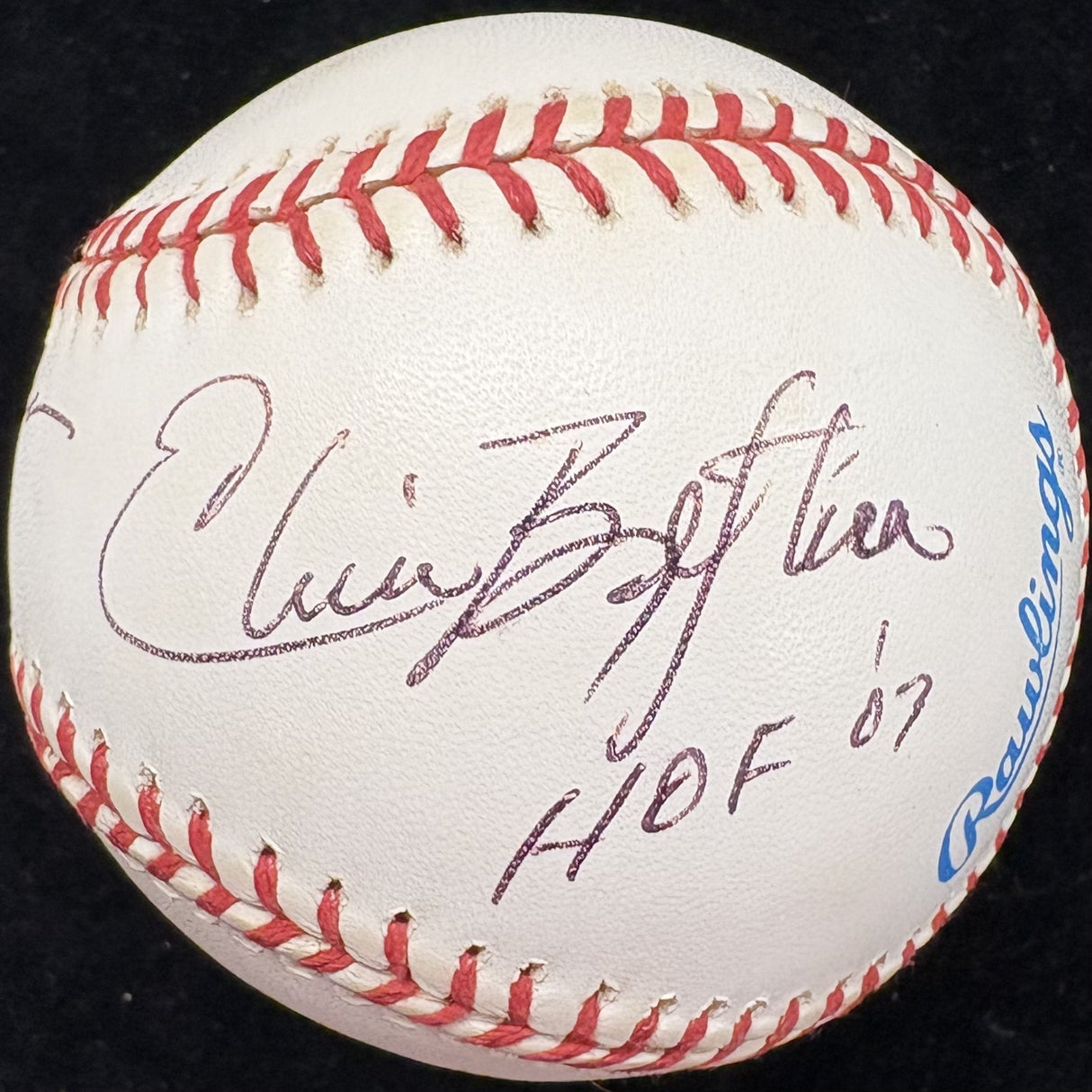 Elvin Bethea & Joe Delamielluere Dual-Signed Baseball JSA