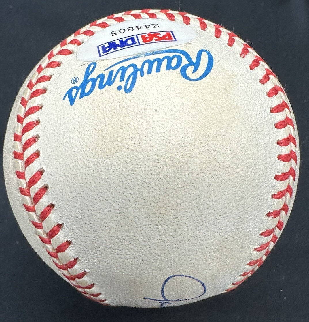 Roland Glen Rollie Fingers Full Name Signed Baseball PSA/DNA Hologram Only