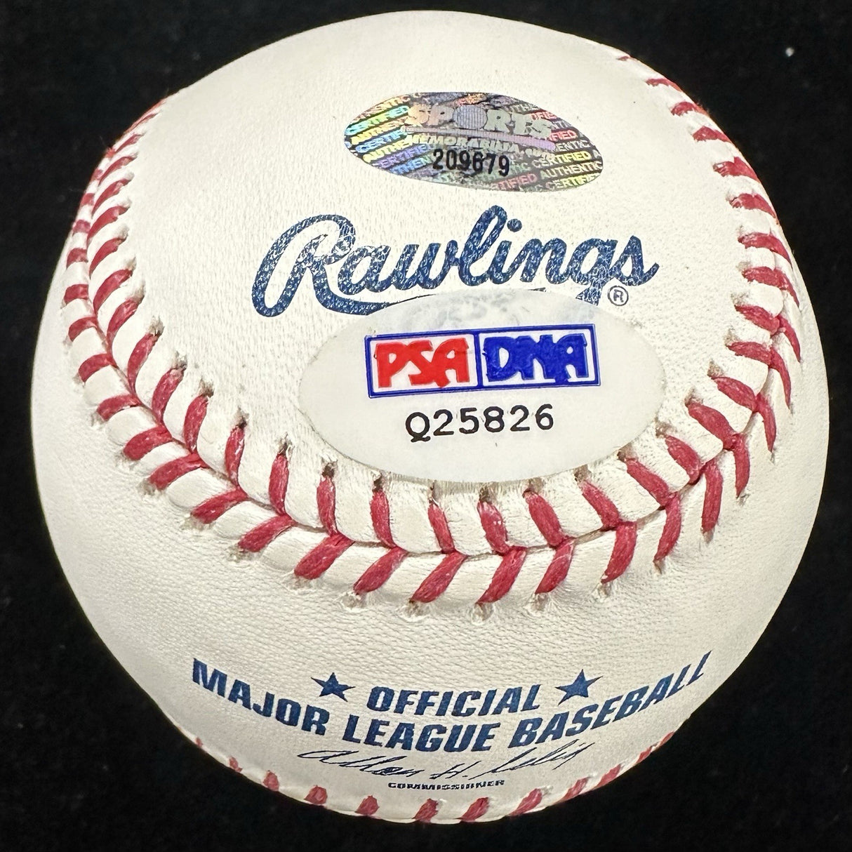 Reggie Jackson 3 WS HR 10-18-77 Signed Baseball PSA/DNA