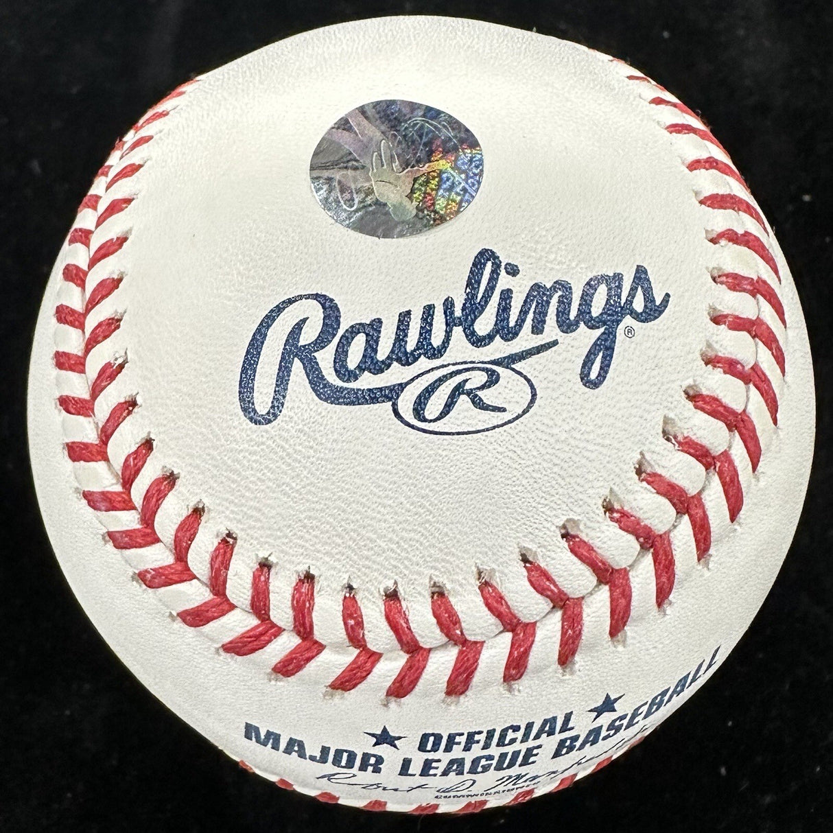 Ichiro Suzuki Marlins 2015-2017 Signed 30th Anniversary Logo Baseball Ichiro Hol