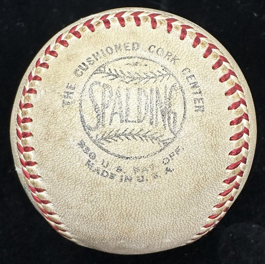 Hank Aaron Early Career Single Signed Baseball JSA LOA