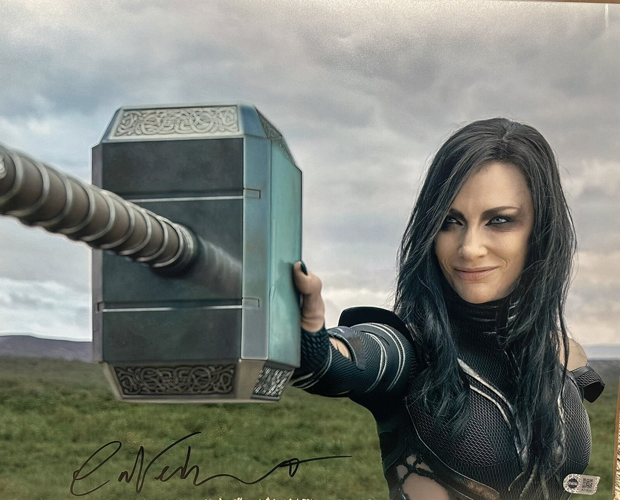 Cate Blanchett Signed Thor: Ragnarok Hela 16x20 SWAU
