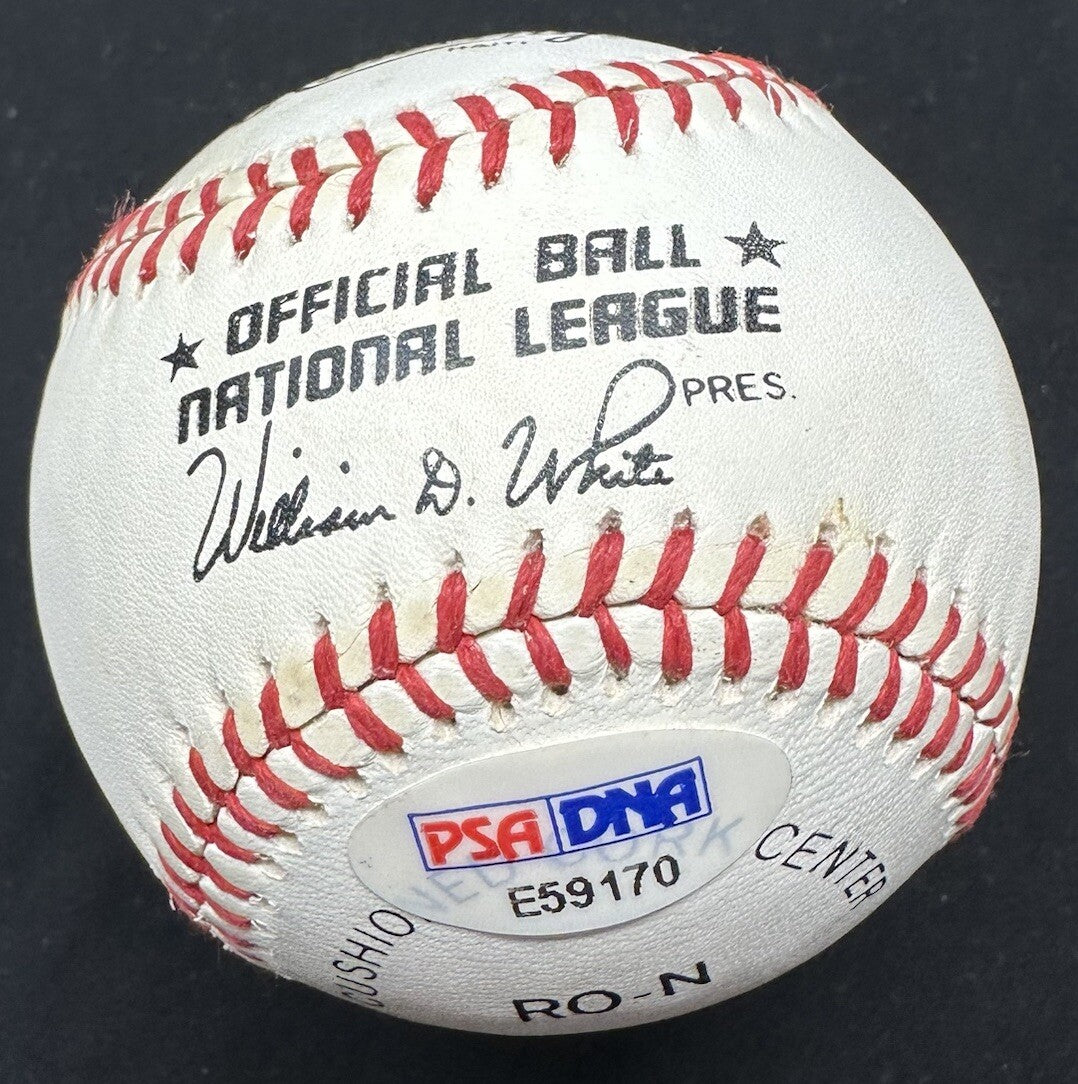 Ray Squatty Dandridge Signed Baseball PSA/DNA