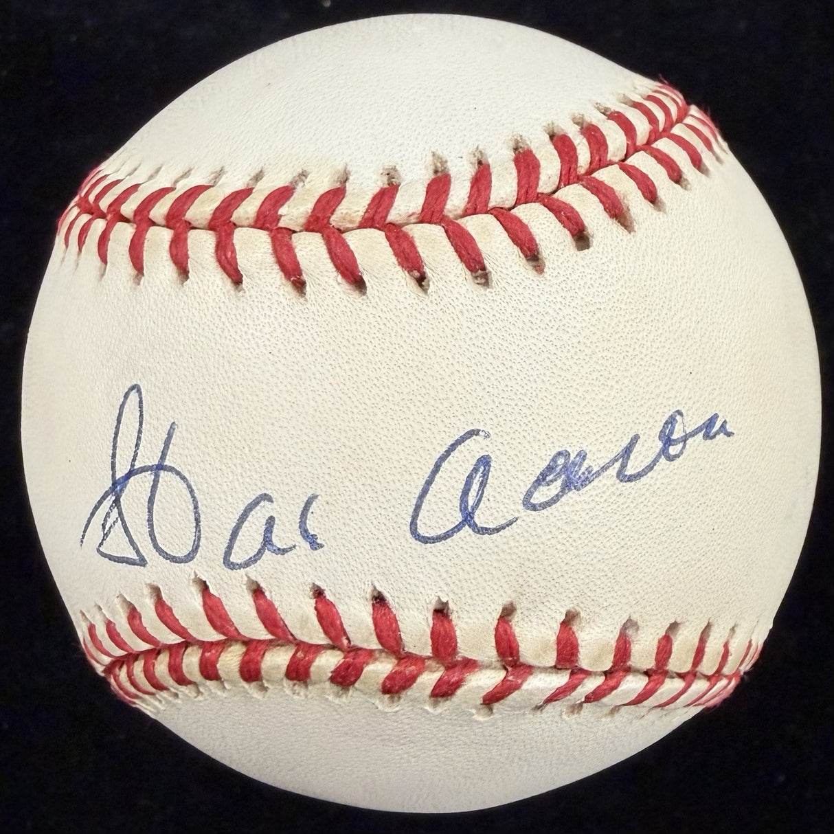 Hank Aaron Signed Baseball JSA LOA