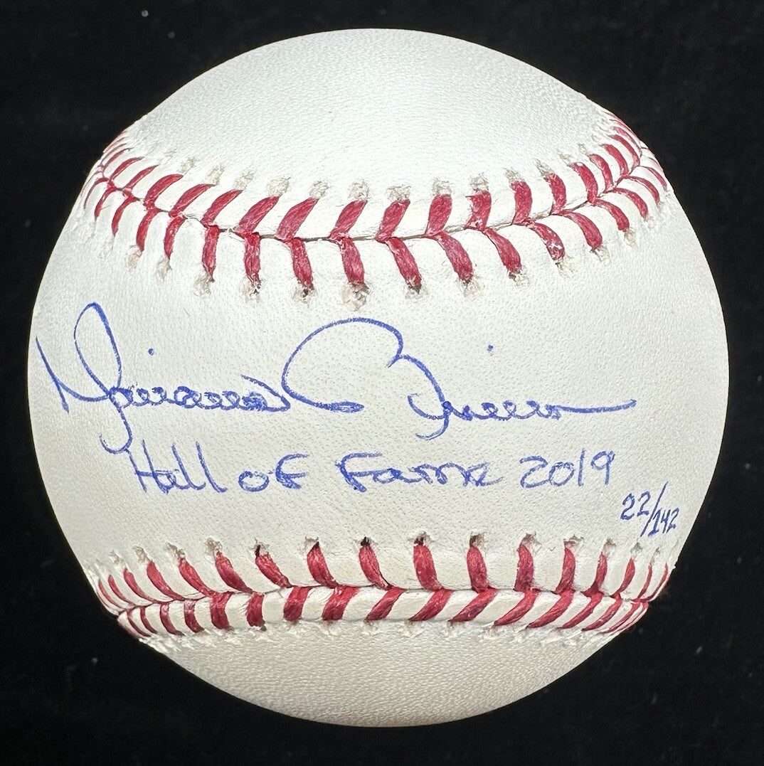 Mariano Rivera Hall Of Fame 2019 Signed Baseball Steiner Sports LE 22/142