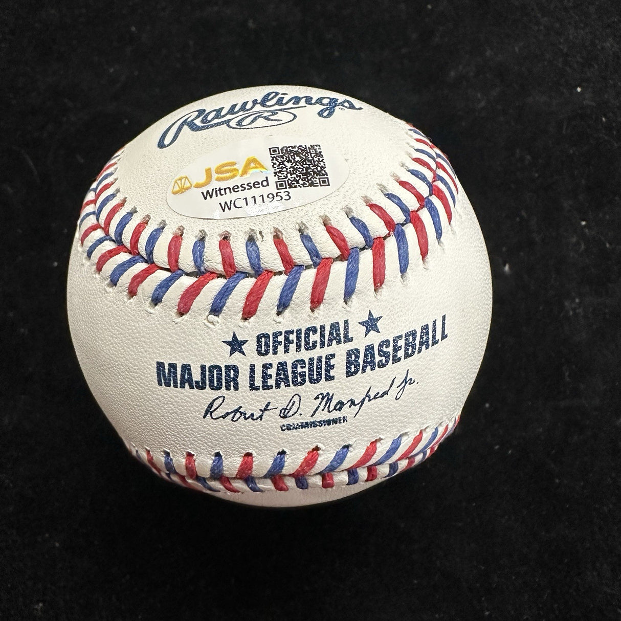 Jimmy Rollins 07 NL MVP 08 WS Champs Signed Phillies Team Stitched Logo Baseball