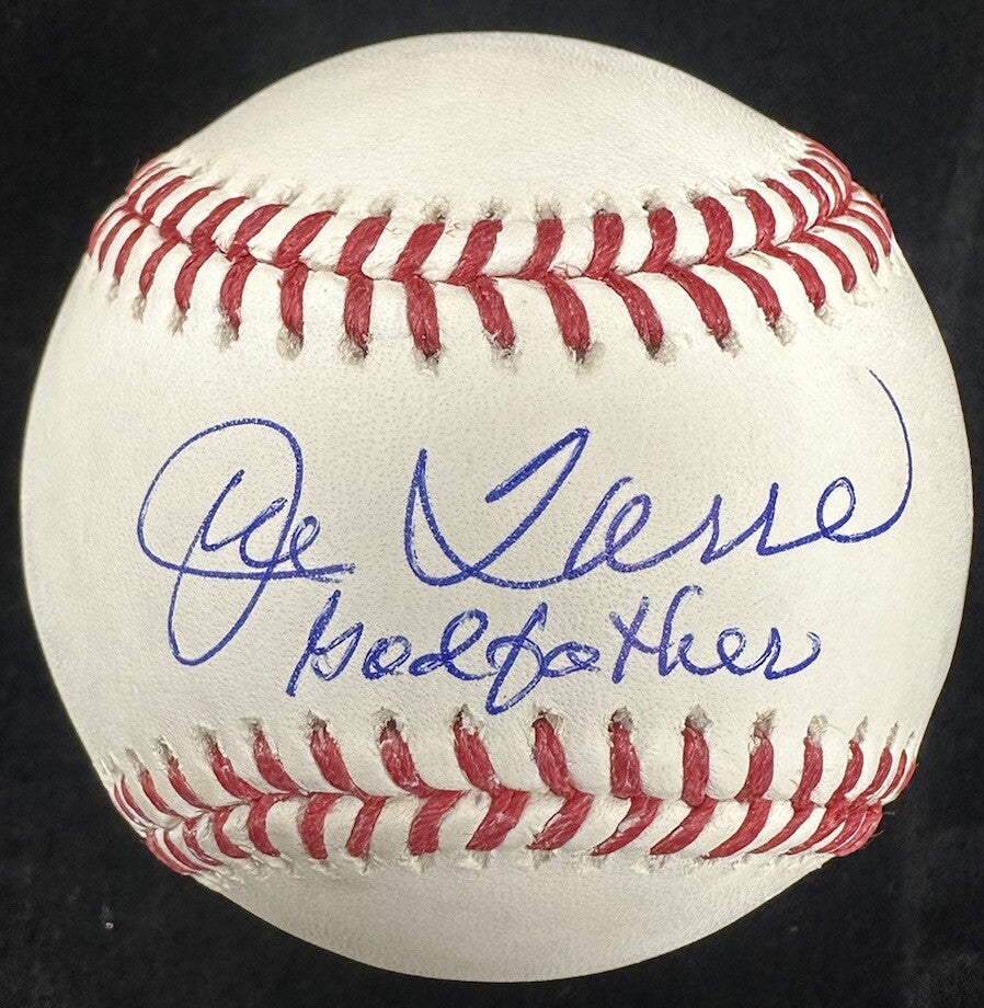 Joe Torre Godfather Nickname Signed Baseball JSA