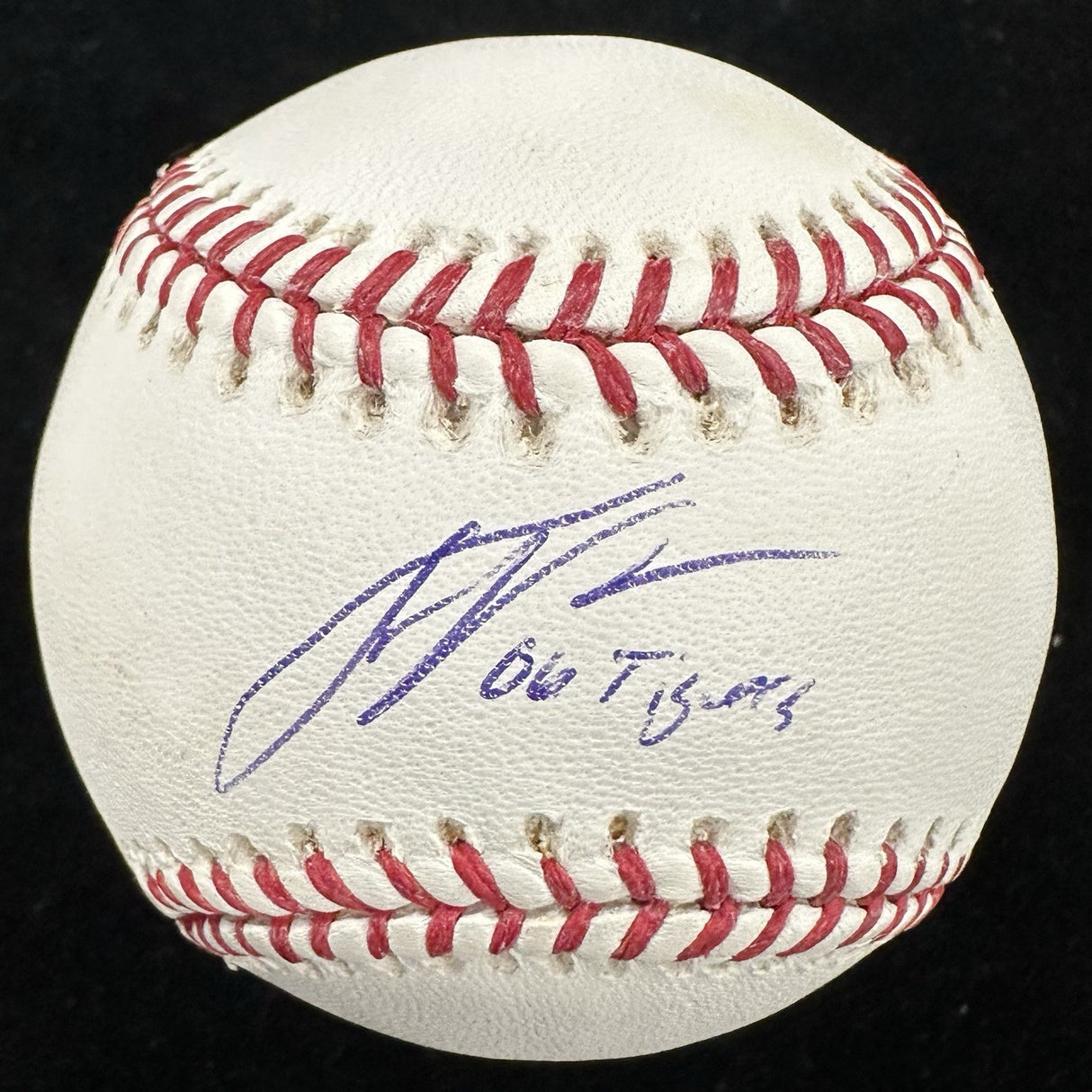 Justin Verlander 06 Tigers Rookie Signature Signed Baseball PSA/DNA LOA