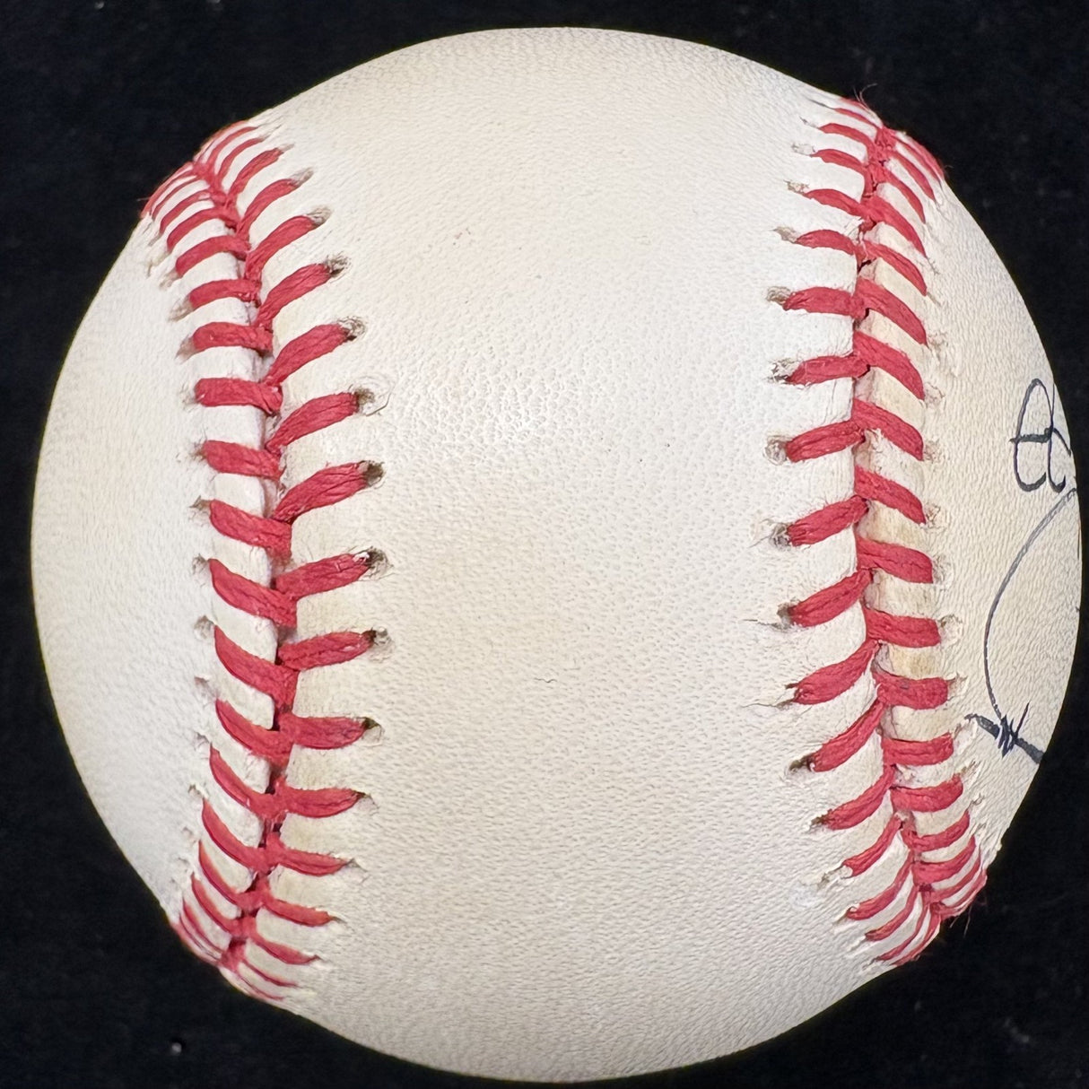 Emmitt Smith Signed Baseball JSA