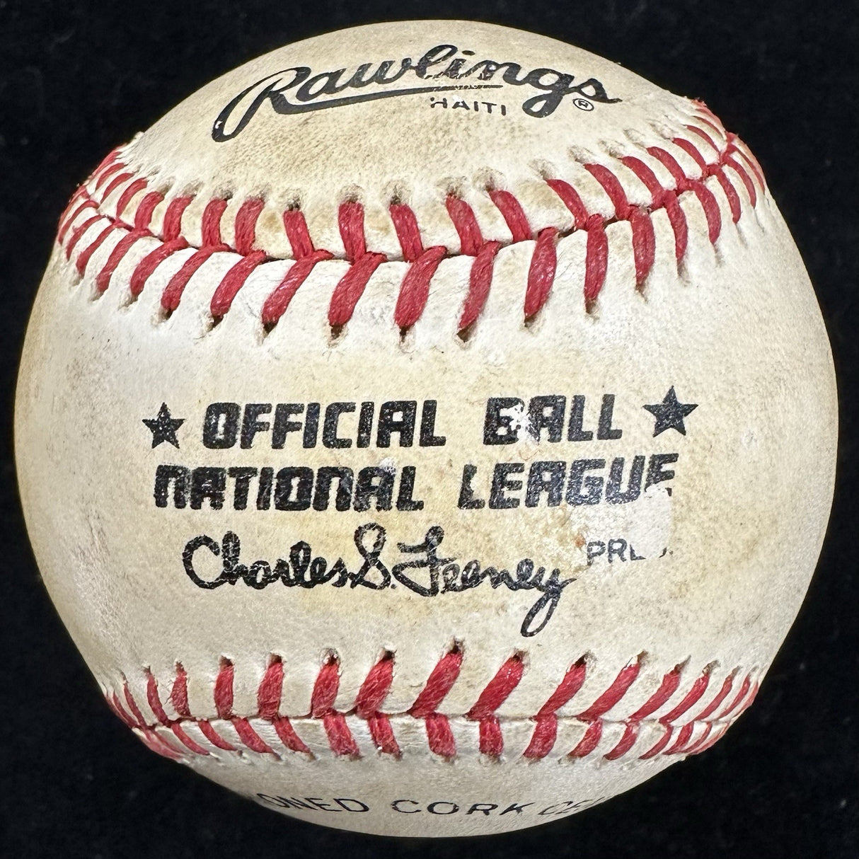 Waite Charles Hoyt School Boy Nickname Full Name Signed Baseball PSA/DNA LOA