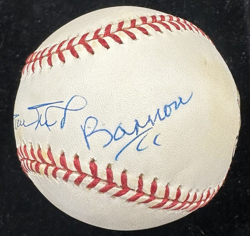 Willie Mays Birmingham Barons Signed Baseball PSA/DNA
