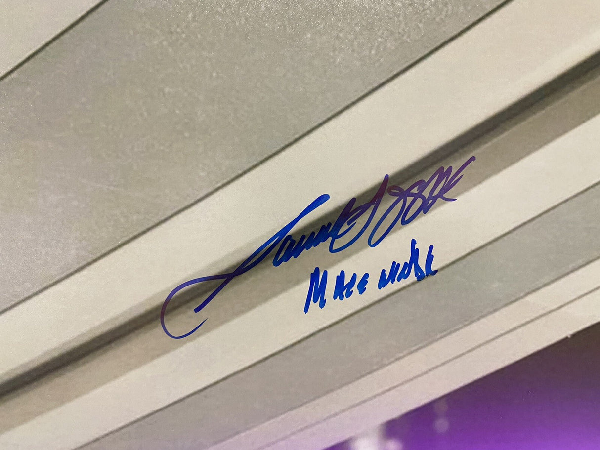 Samuel L Jackson Mace Windu Signed Star Wars Episode III 16x20 Photo Beckett Wit